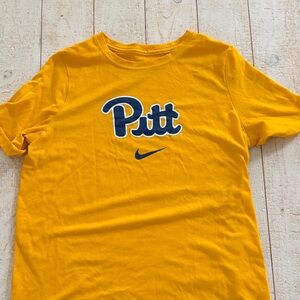 Nike Youth Gold Pitt Logo Tee